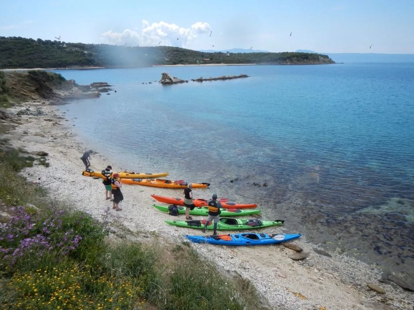 Ouranoupoli: Sea Kayaking Drenia Islands Private Day Tour - Common questions