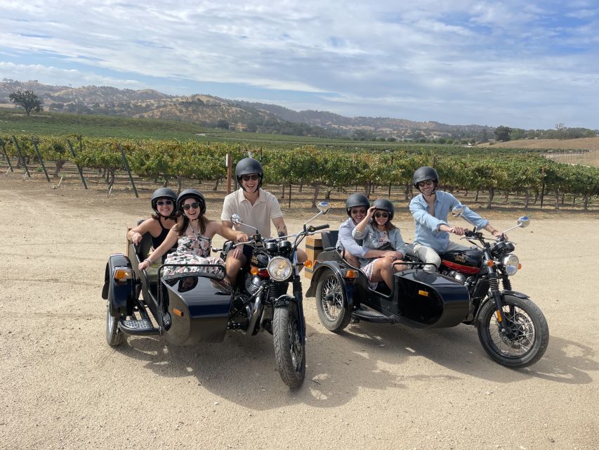 Paso Robles: Wine Country Sightseeing Tour by Sidecar - Common questions
