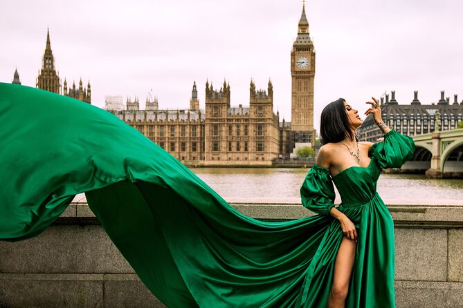 Private Flying Dress Photoshoot in London - Meeting and Pickup Information