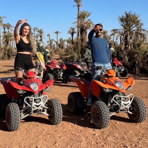 Quad Bike in Desert Jbilat & Palm Grove With Tea & Transfer - Common questions