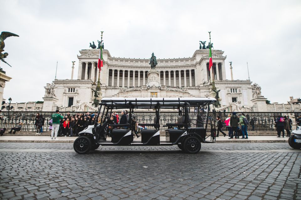 Rome: City Highlights Guided Tour by Golf Cart - Common questions