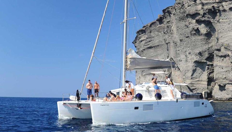 Santorini: Private Luxury Catamaran Cruise With Greek Meal - Last Words