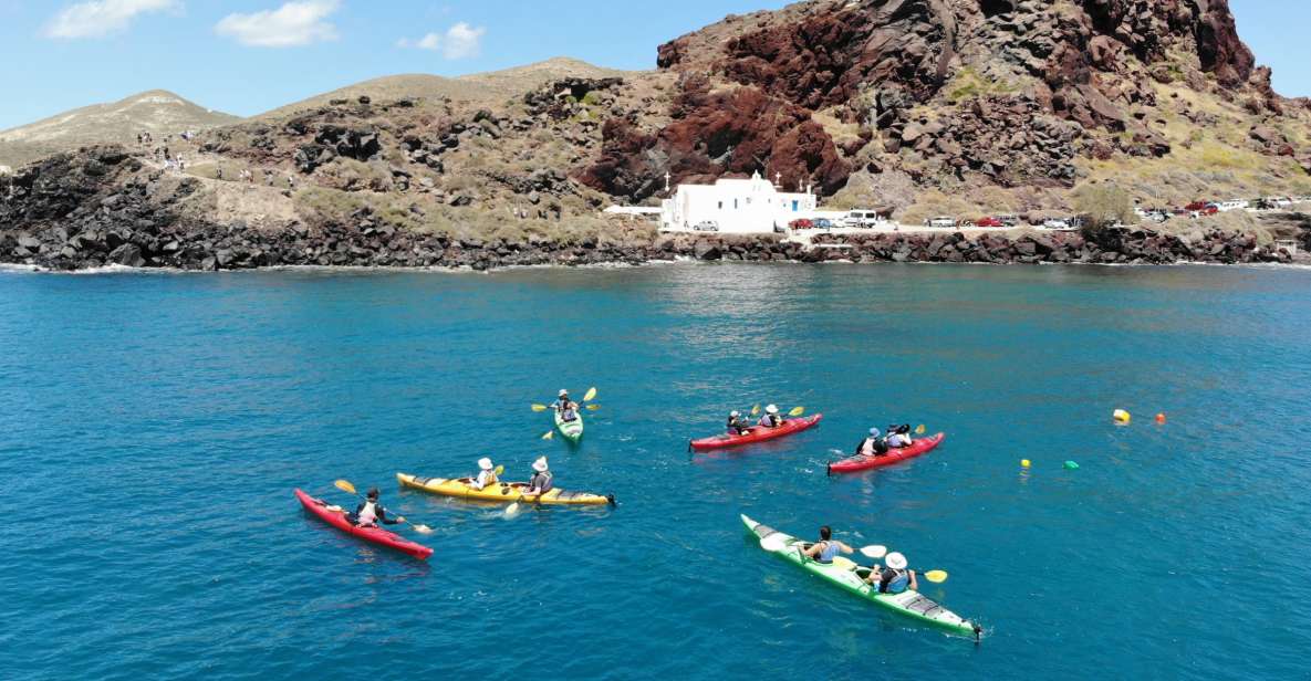 Santorini: South Sea Kayaking Tour With Sea Caves and Picnic - Directions and Requirements