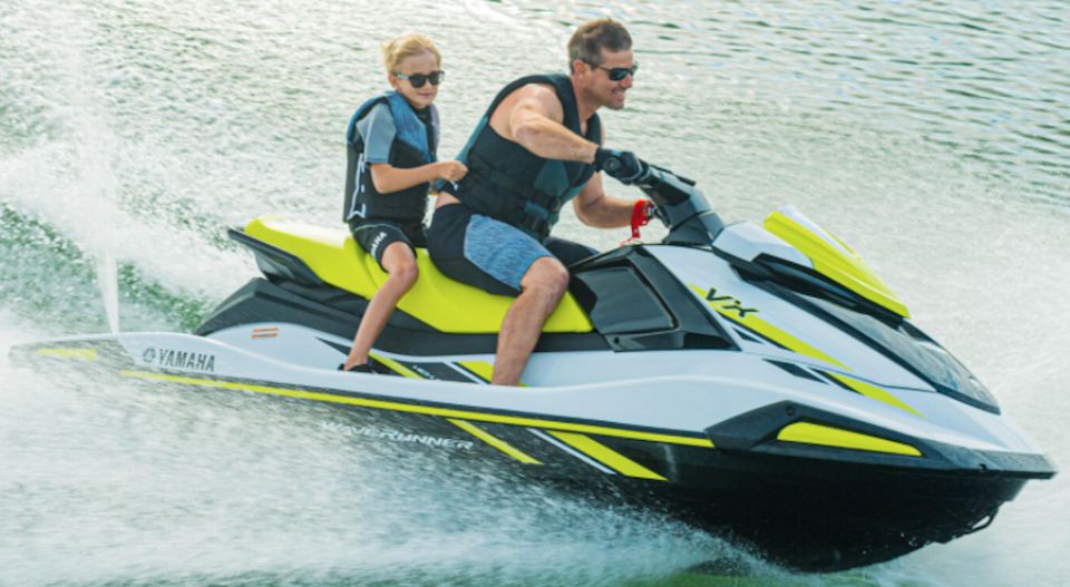 Santorini Thrill Trio: Jet Ski, Tube, Kayak Package - Common questions