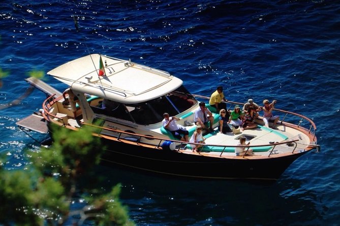 SEMI - PRIVATE: Capri Boat Tour With Transfer by High Speed Train From Rome - Pricing and Provider