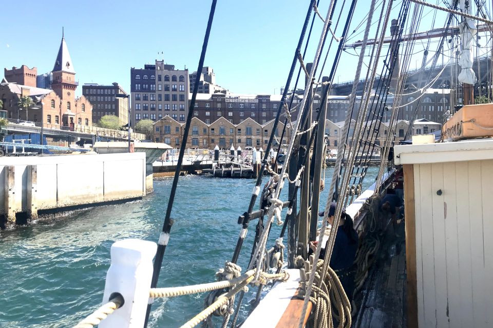 Sydney Harbour: Tall Ship Afternoon Cruise - Sailing Experience Details