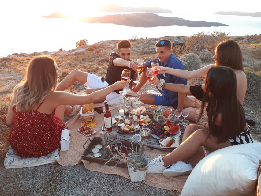 Uncrowded Santorini Sunset PicNic - Common questions