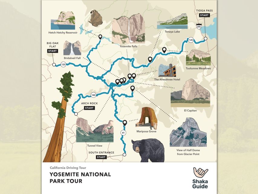 Yosemite National Park: Self-Guided GPS Driving Tour - Common questions