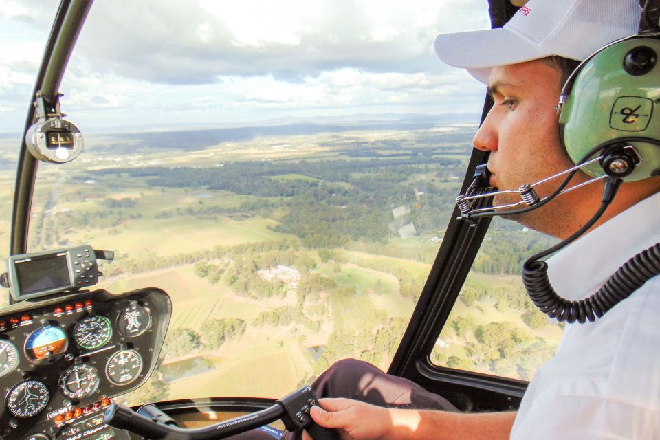 15 Minute Helicopter Scenic Flight Hunter Valley - Meeting Point Location