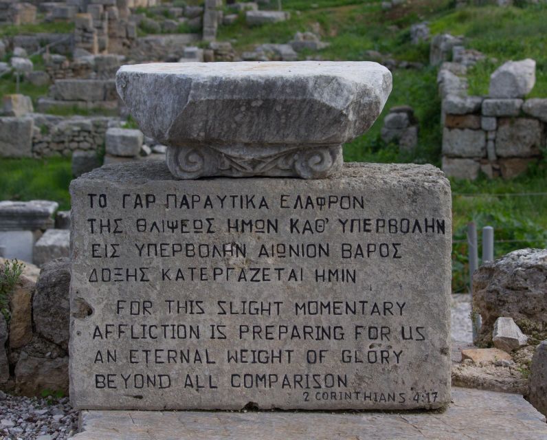 Ancient Corinth Saint Paul Step & Thermal Spa, Private Tour - Last Words