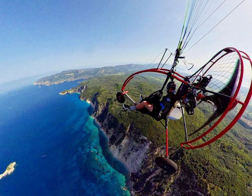 Corfu Paratrike Flight Over the Western Coastline - Last Words