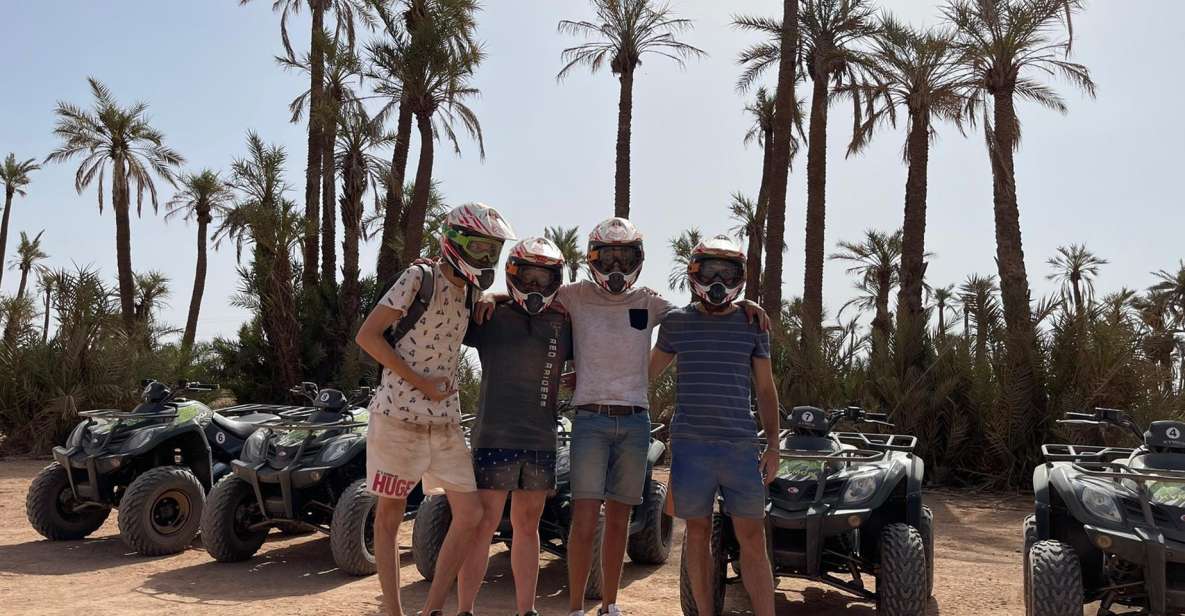 Desert of the Palm Grove of Marrakech: Discover in Quad - Key Points