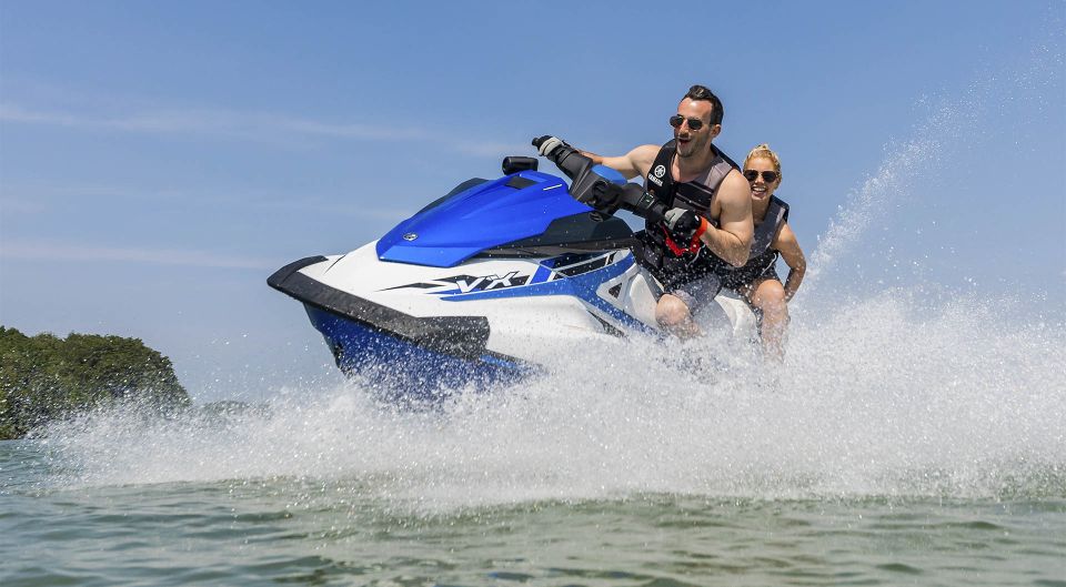 From San Antonio: 1.5-Hour Jet Ski Tour to Es Vedra - Multilingual Instructors and Cancellation Policy