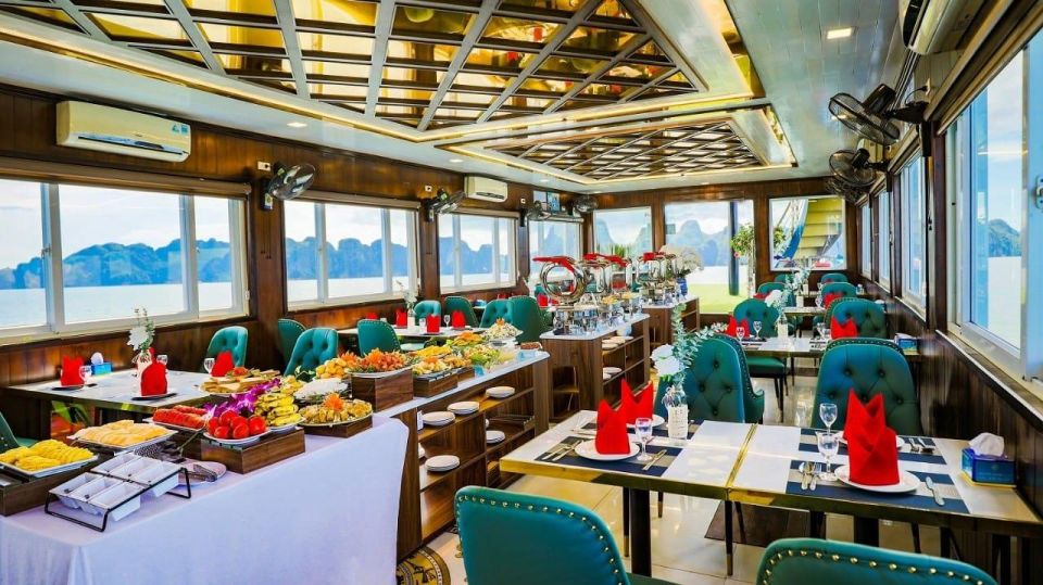 Halong Bay Full Day Tour 6 Hour Cruise Buffet Lunch - Common questions