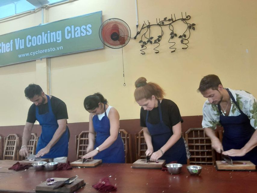 Hue: Traditional Cooking Class W Local Family & Market Trip - Common questions