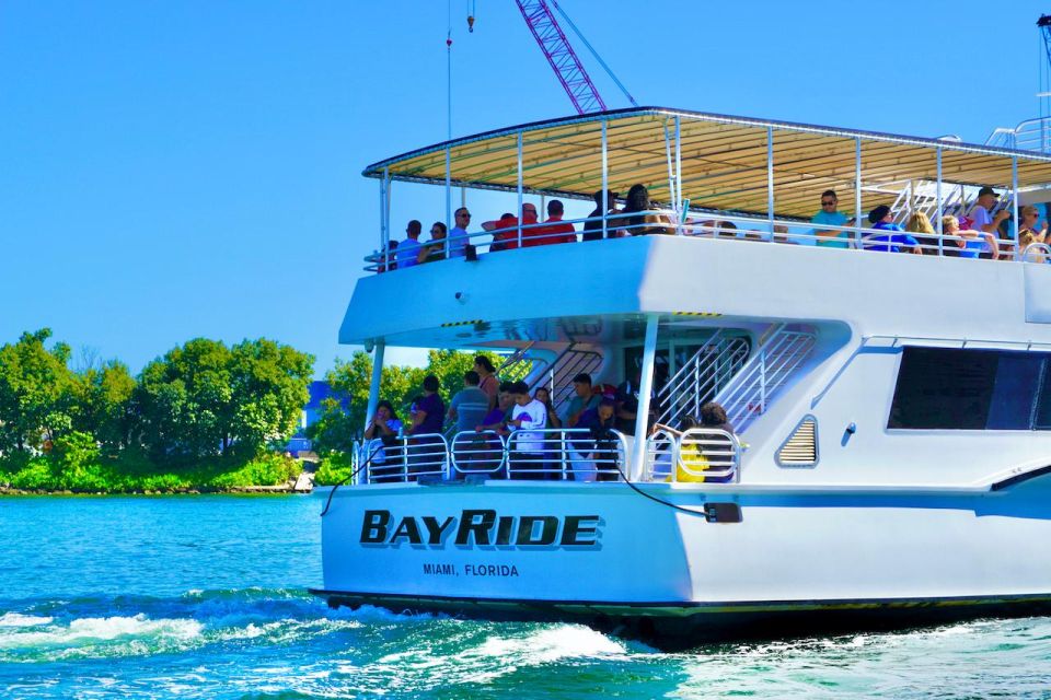 Miami: Beach Boat Tour and Sunset Cruise in Biscayne Bay - Booking and Payment Options