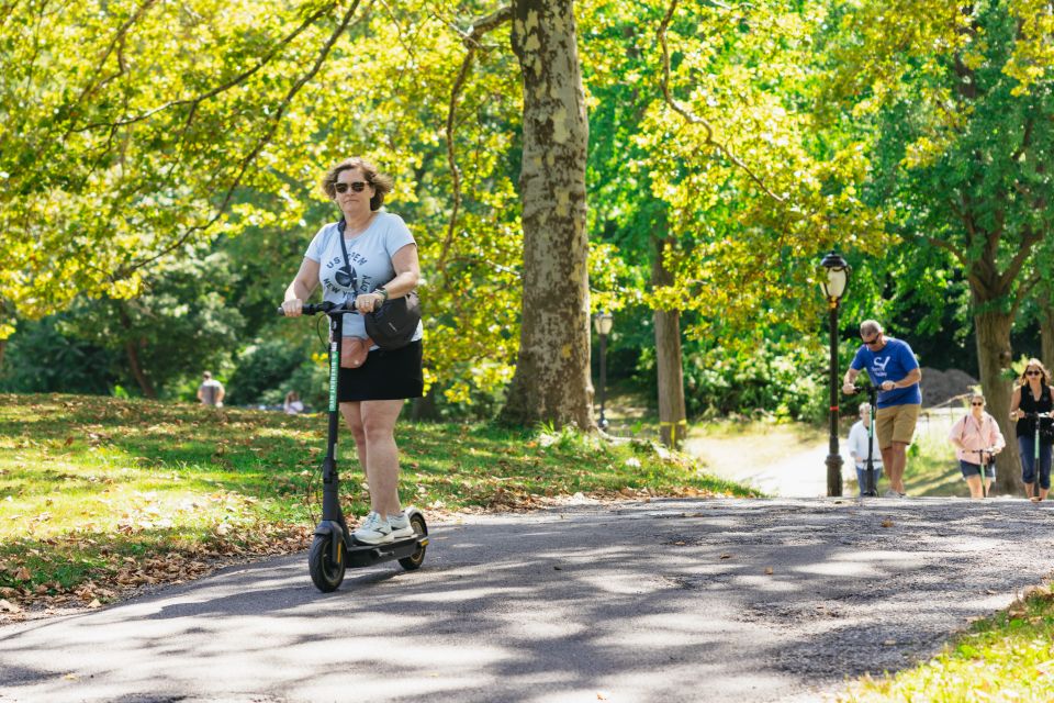 New York City: Central Park Electric Scooter Tour - Logistics