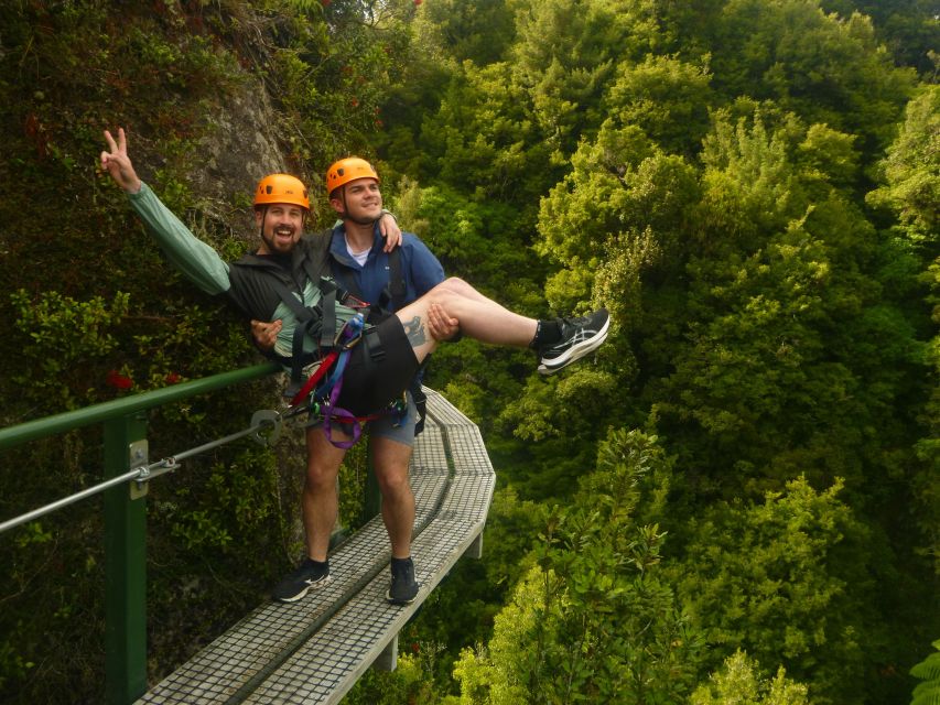 Rotorua: Ultimate Guided Zipline Tour W/ Volcanic Cliff Walk - Common questions