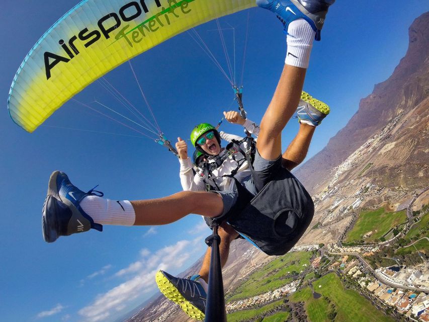Tenerife: Tandem Paragliding Flight - Last Words