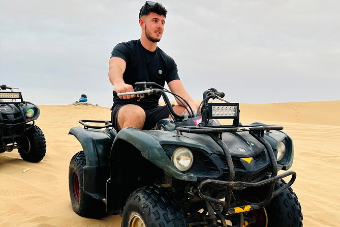 Abu Dhabi Morning Desert Safari With Quad Bike and Sandboarding - Key Points