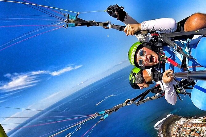 Acrobatic Paragliding Tandem Flight Above South Tenerife - Key Points