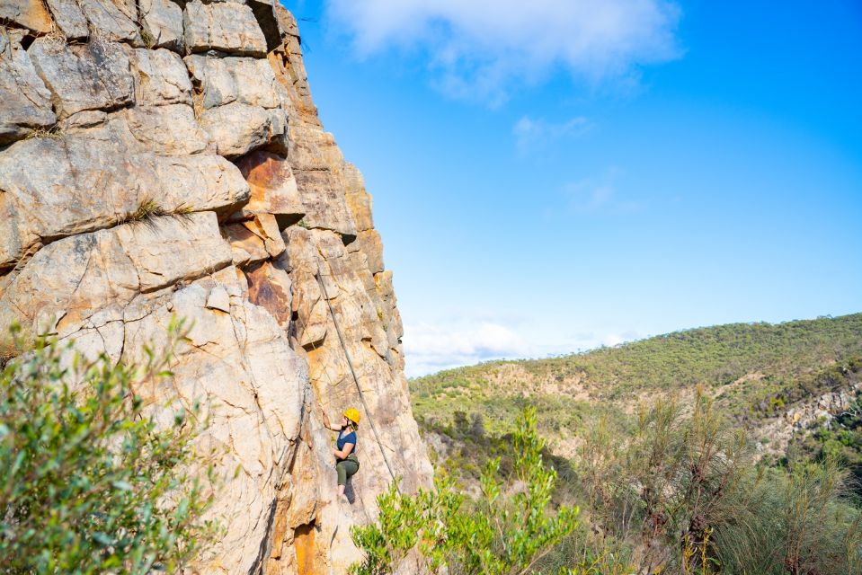 Adelaide: Rock Climb and Abseil Onkaparinga National Park - Key Points