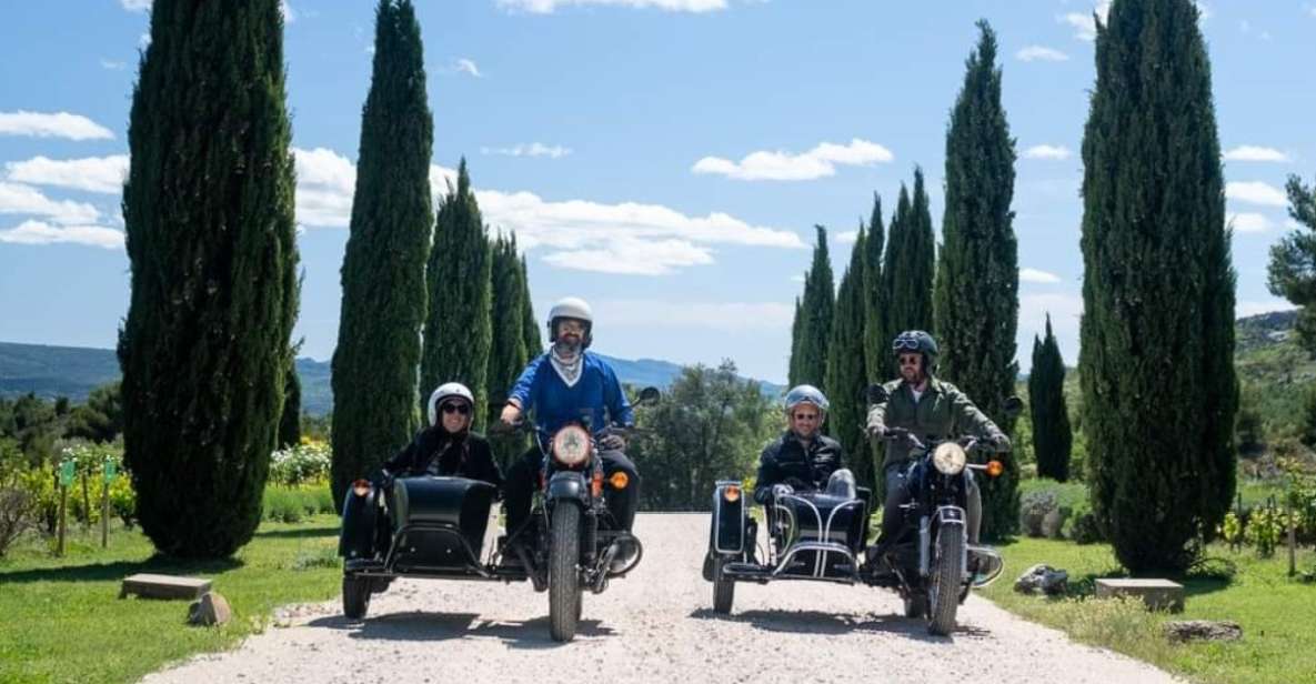 Aix-en-Provence: Wine or Beer Tour in Motorcycle Sidecar - Key Points