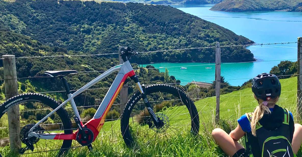 akaroa guided electric mountain bike tour Akaroa: Guided Electric Mountain Bike Tour