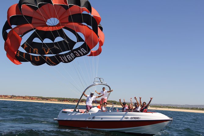 Algarve Small-Group Parasailing Activity  - Albufeira - Key Points