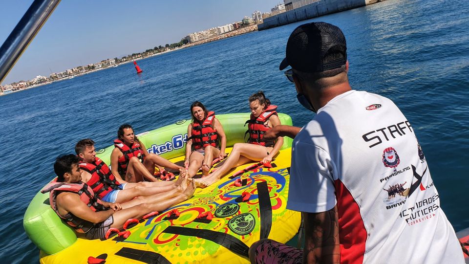 Alicante: Boat Powered Crazy Sofa Ride - Key Points