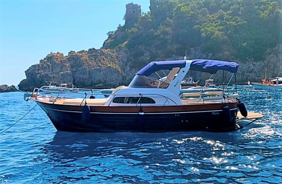 amalfi coast private boat tour by brand new gozzo Amalfi Coast: Private Boat Tour by Brand New Gozzo …