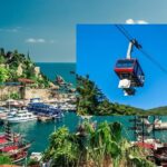 antalya old town waterfall and cable car trip from side Antalya Old Town, Waterfall and Cable Car Trip From Side