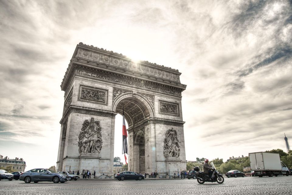 Arc De Triomphe Walking Tour:Paris Views and Macaron Tasting - Key Points