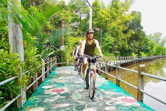 Bangkok Green Lung Jungle Bike Tour With Lunch and Boat Ride - Key Points