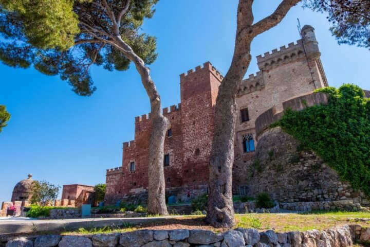 Barcelona: Castelldefels Castle Ticket With Audio Guide - Key Points