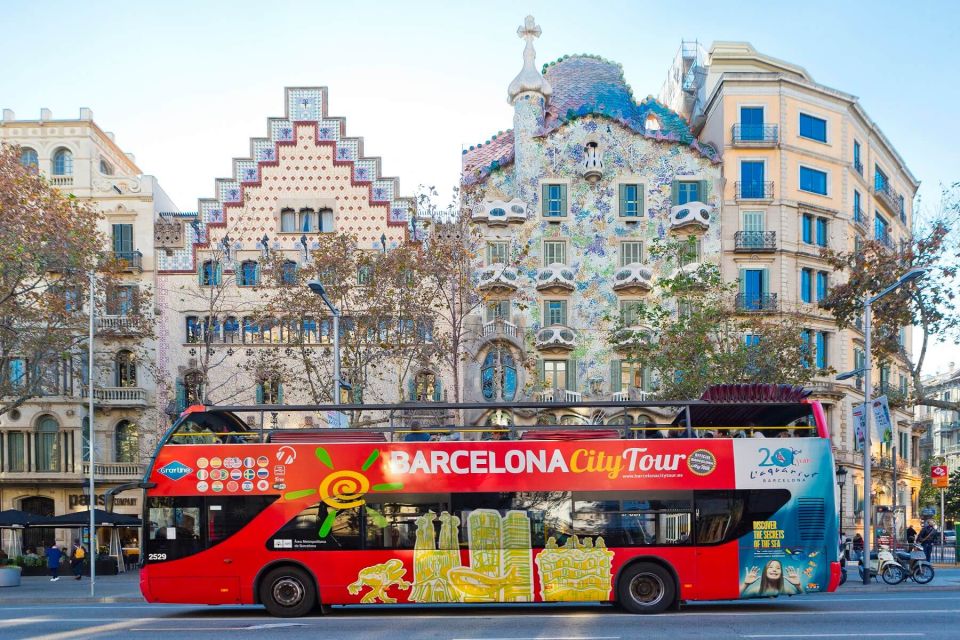 Barcelona: Hop-On Hop-Off Bus and Moco Museum Ticket - Key Points