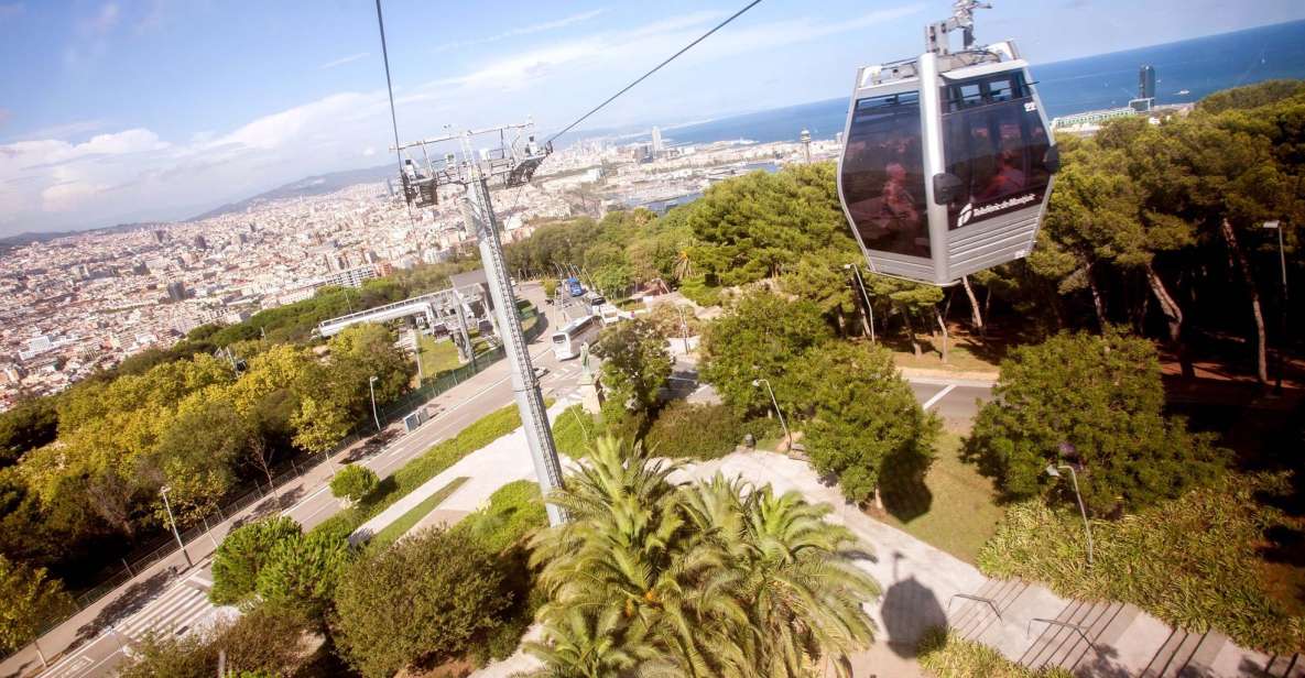 Barcelona: Montjuïc Cable Car Roundtrip Ticket - Key Points