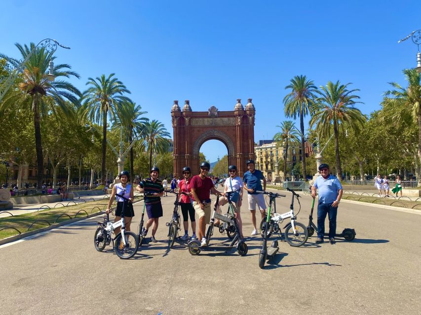 barcelona private e bike tour e scooter local guide Barcelona: Private E-bike Tour / E-Scooter Local Guide