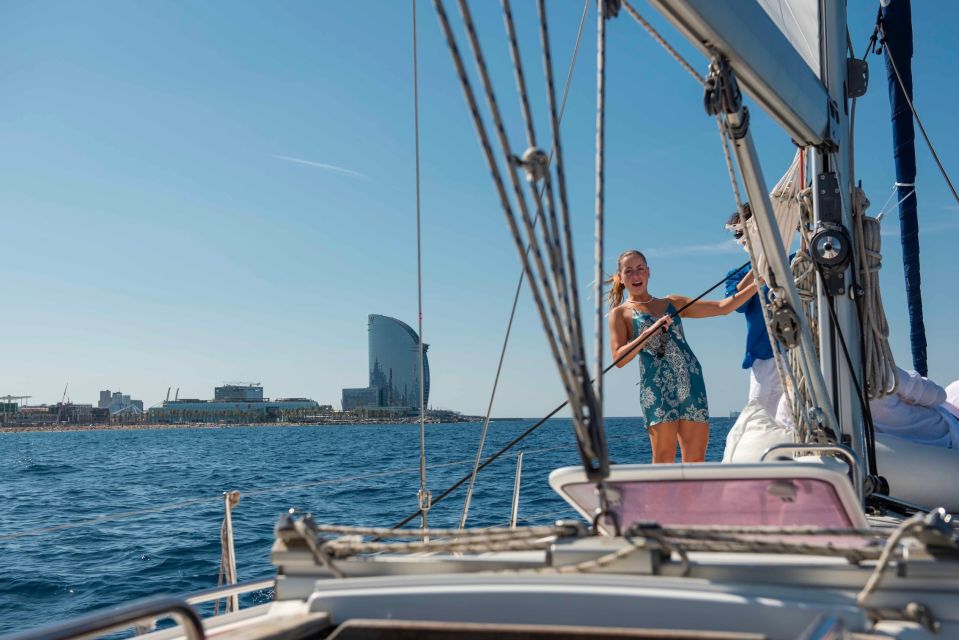 Barcelona: Sailing Tour With Drinks and Swim Stop - Key Points