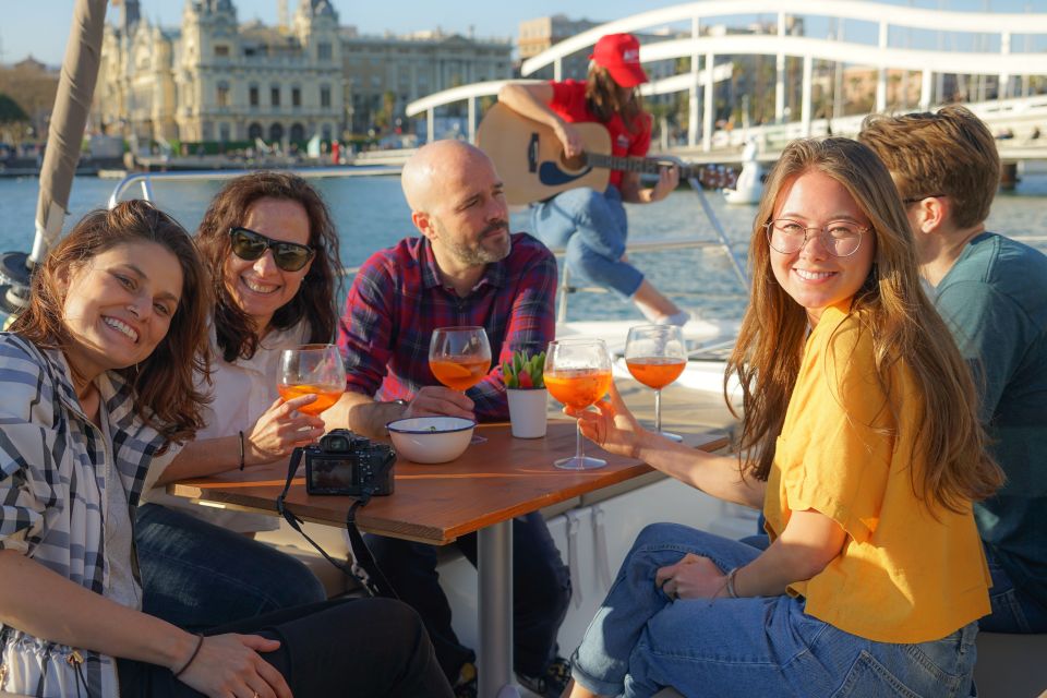 Barcelona: Sunset Catamaran Experience W/ Optional Dinner - Key Points