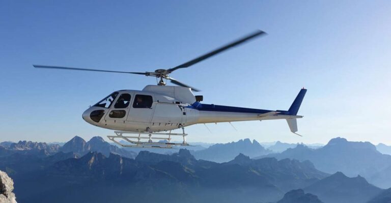 Bern: Private 42-Minute Swiss Alps Helicopter Flight