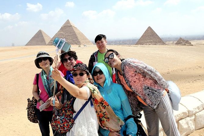 Best Deal Full Day Tour Giza Pyramids, Sphinx, Sakkara, Dahshur,Camel Ride - Key Points