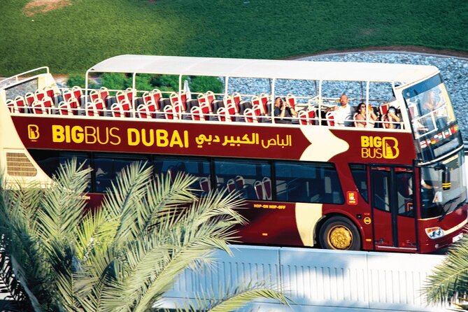 Big Bus Tours Dubai - Hop On Hop Off Dubai City Tour - Bus Route Map