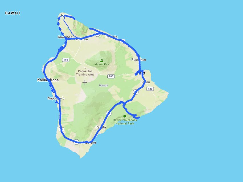 Big Island: Self-Guided Audio Driving Tours - Full Island - Key Points