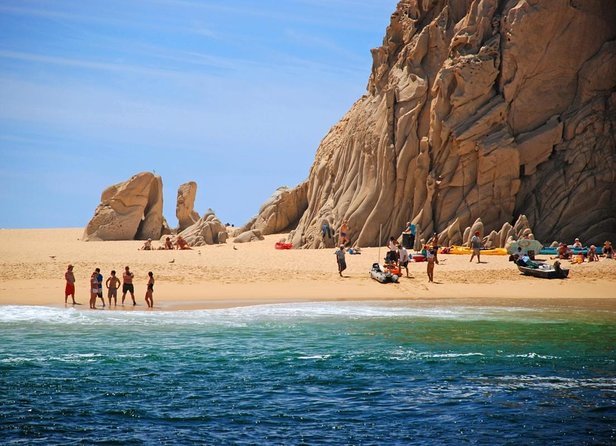 Boat Ride to the Arch and Beach Camel Ride in Cabo San Lucas Shared Tour - Key Points