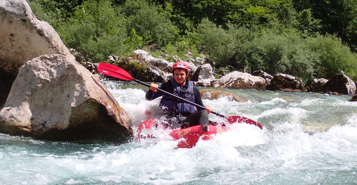 Bovec: Whitwater Kayaking on the SočA River / Small Groups - Key Points
