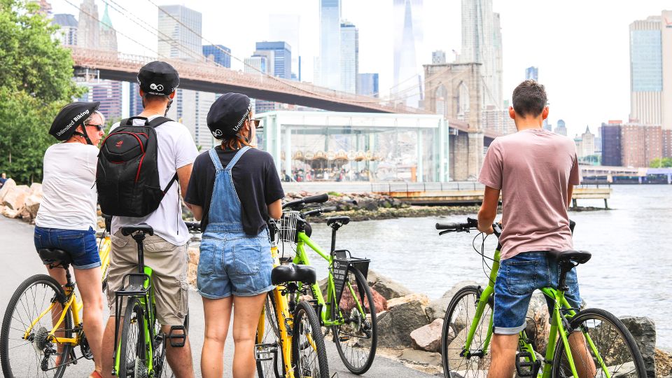 Brooklyn Bridge Self-guided Bike Tour App - Audio + Written - Key Points
