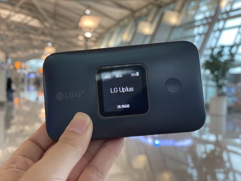 Busan: Unlimited 4G Portable Wi-Fi Rental