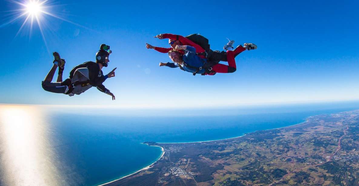 Byron Bay Tandem Skydive With Transfer Options - Key Points