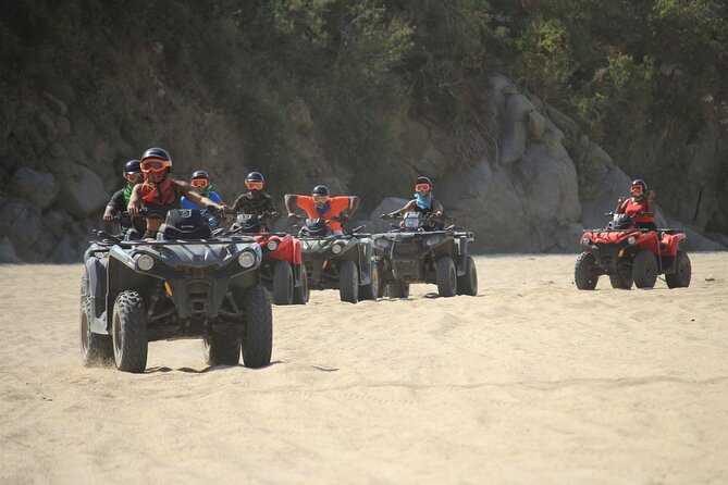 Cabo Migrino Beach and Desert ATV Tour Plus Tequila Tasting - Key Points